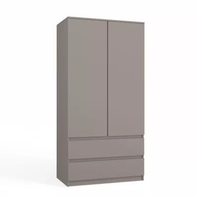 Šatní skříň do předsíně 90 cm TAAVI - šedá