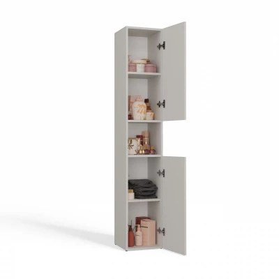 Koupelnová úzká skříňka 31 cm ATSO 7 - kašmír