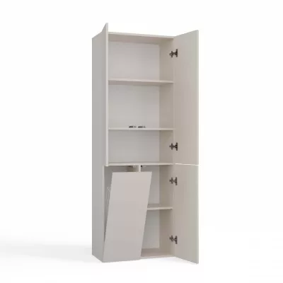 Koupelnová skříňka 60 cm s košem na prádlo ATSO 5 - kašmír