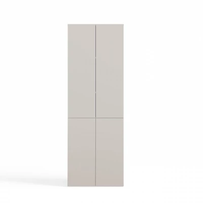 Koupelnová skříňka 60 cm s košem na prádlo ATSO 5 - kašmír
