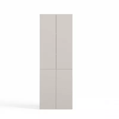 Koupelnová skříňka 60 cm s košem na prádlo ATSO 5 - kašmír