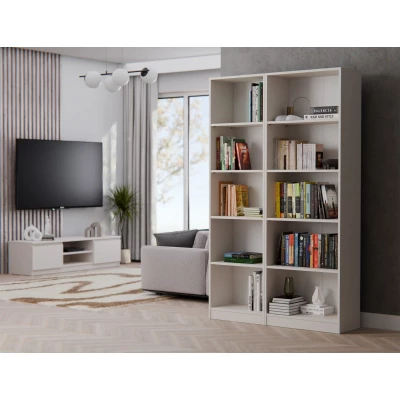 Úzká knihovna RAUNO - 60 cm, kašmír