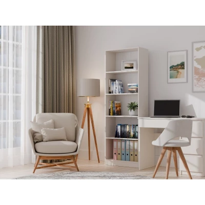 Úzká knihovna RAUNO - 60 cm, kašmír