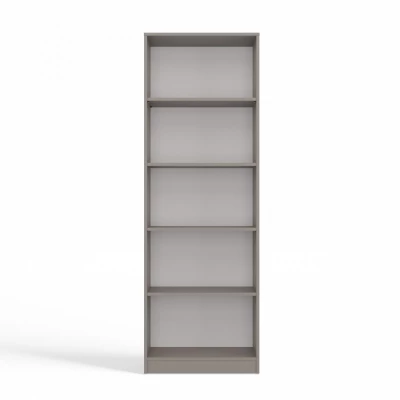 Úzká knihovna RAUNO - 60 cm, šedá