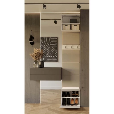 Stěna do předsíně OPELIKA - kašmír