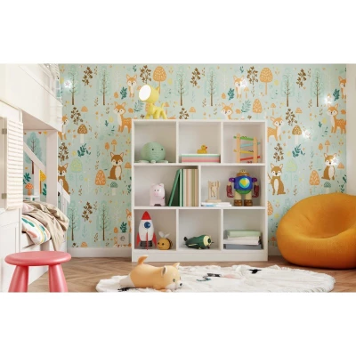 Policový regál 60x140 cm AIVO - bílý