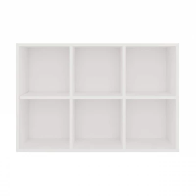 Policový díl 90x60 cm RAINIS 5 - bílý