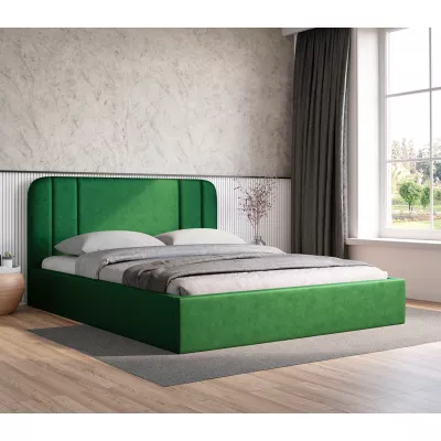 Čalouněná postel 200x200 MARGARIDA 2 - zelená
