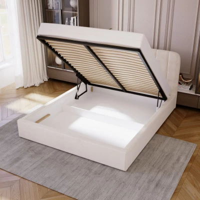 Čalouněná postel 180x200 MARGARIDA 2 - černá