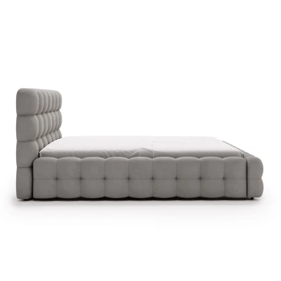 Manželská postel 160x200 MAFALDA 2 - světle šedá