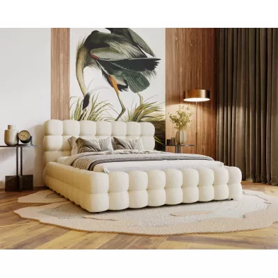 Manželská postel 160x200 MAFALDA 2 - vanilková