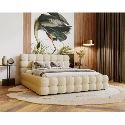 Jednolůžková postel 120x200 MAFALDA - béžová