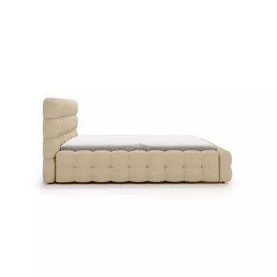 Manželská postel 200x200 MAFALDA - béžová