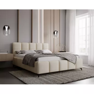 Čalouněná postel 180x200 ARMINDA 2 s úložným prostorem - vanilková