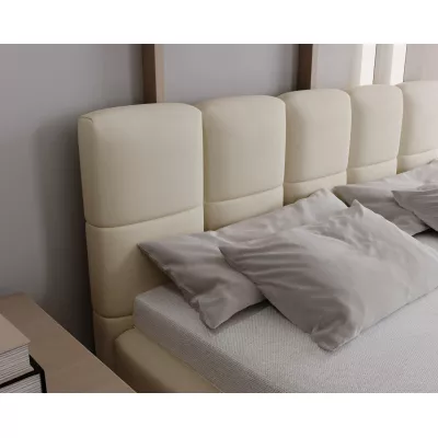 Čalouněná postel 160x200 ARMINDA - vanilková