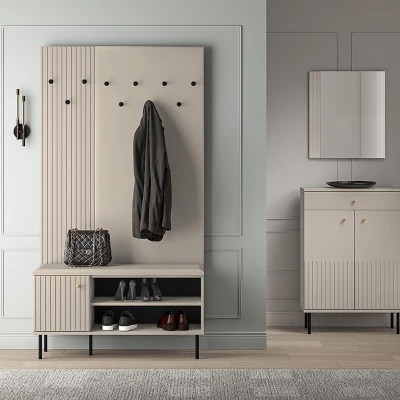Designový nástěnný věšák FAREL - kašmír