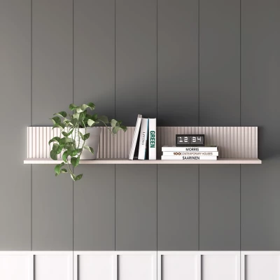 Designová závěsná police THEA - kašmír