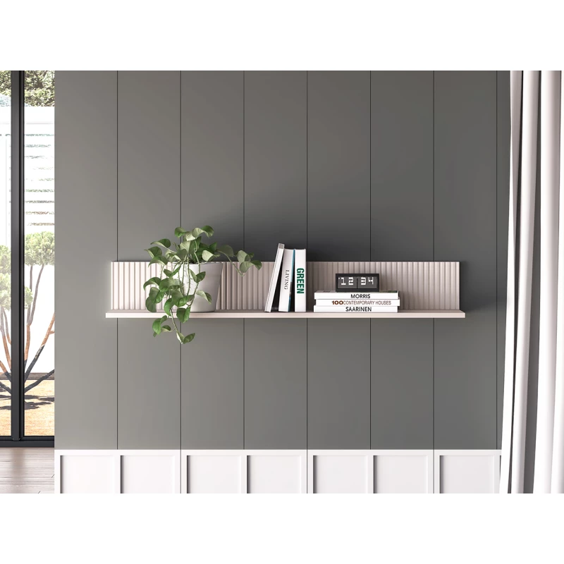 Designová závěsná police THEA - kašmír