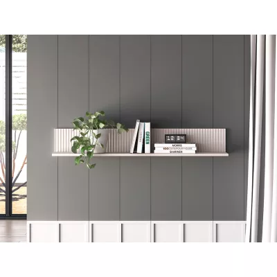 Designová závěsná police THEA - kašmír