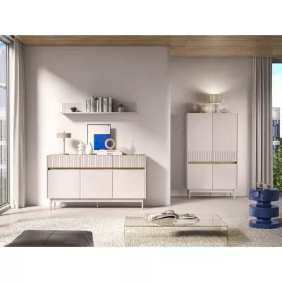 Designová závěsná police THEA - kašmír