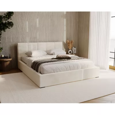 Čalouněná postel 120x200 NEUSA - krémová