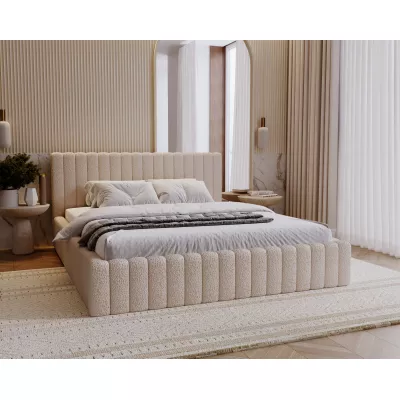 Elegantní manželská postel 180x200 TEREZIE 1 - béžová