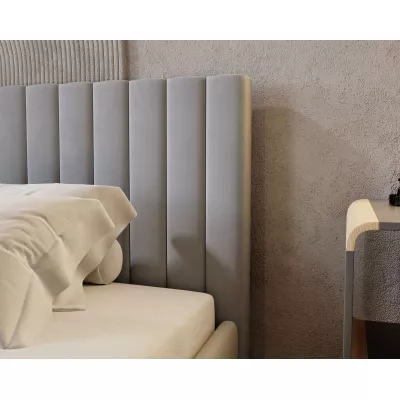 Jednolůžková postel 120x200 TEREZIE SLIM - šedá