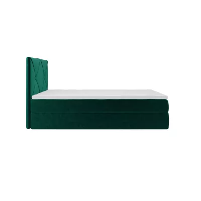 Jednolůžková hotelová postel 90x200 LILIEN 1 - zelená