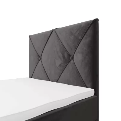 Jednolůžková hotelová postel 120x200 LILIEN 1 - šedá