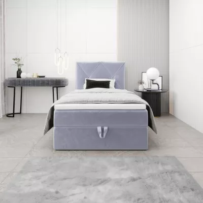 Jednolůžková hotelová postel 100x200 LILIEN COMFORT 1 - světle fialová
