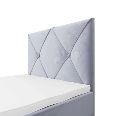 Jednolůžková hotelová postel 100x200 LILIEN COMFORT 1 - světle fialová