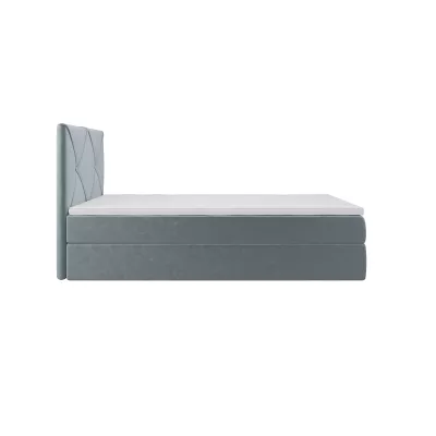 Jednolůžková hotelová postel 100x200 LILIEN COMFORT 1 - modrošedá
