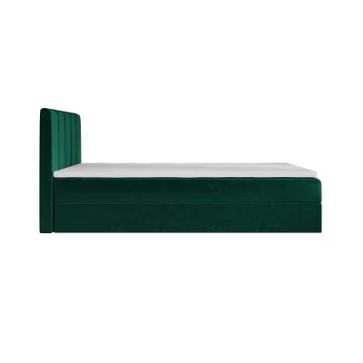 Jednolůžková boxspringová postel 90x200 MADLEN 1 - zelená