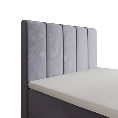 Jednolůžková boxspringová postel 100x200 MADLEN 1 - světle fialová