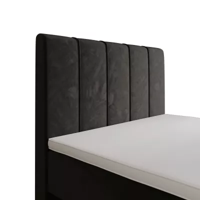 Jednolůžková boxspringová postel 100x200 MADLEN 1 - šedá