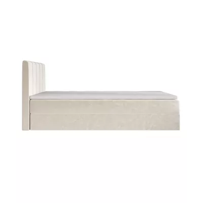 Jednolůžková boxspringová postel 100x200 MADLEN COMFORT 1 - béžová