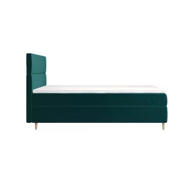 Kontinentální jednolůžková postel 90x200 ANGELES 1 - petrolejová