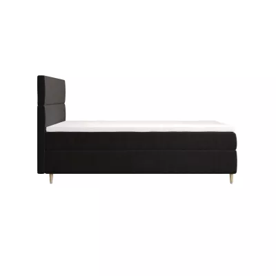 Kontinentální jednolůžková postel 100x200 ANGELES COMFORT 1 - tmavě šedá