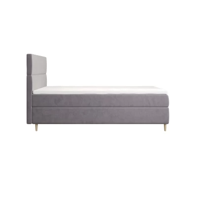 Kontinentální jednolůžková postel 100x200 ANGELES COMFORT 1 - fialová