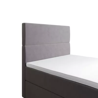 Kontinentální jednolůžková postel 100x200 ANGELES COMFORT 1 - fialová