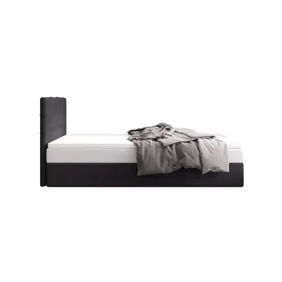 Čalouněná postel 100x200 DELILAH 3 - tmavě šedá