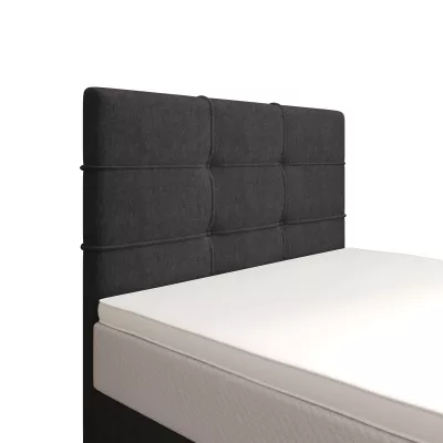Čalouněná postel 100x200 DELILAH 3 - tmavě šedá