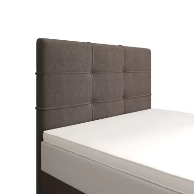 Čalouněná postel 100x200 DELILAH COMFORT 3 - hnědá
