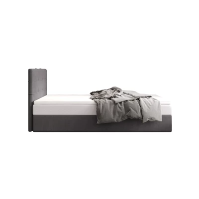 Čalouněná postel 100x200 DELILAH COMFORT 3 - šedá