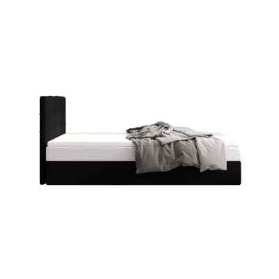 Čalouněná postel 120x200 DELILAH COMFORT 3 - černá