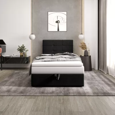 Čalouněná postel 120x200 DELILAH COMFORT 3 - černá