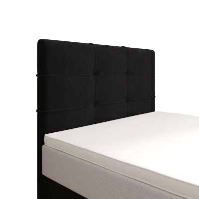Čalouněná postel 120x200 DELILAH COMFORT 3 - černá