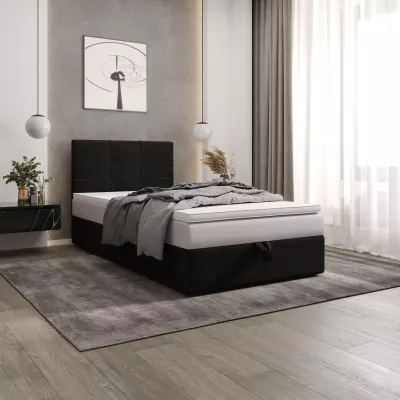 Čalouněná postel 120x200 DELILAH COMFORT 3 - černá