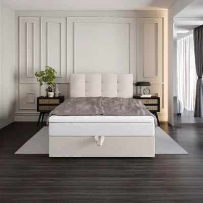 Čalouněná postel 90x200 DELILAH COMFORT 4 - béžová