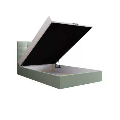 Čalouněná postel 90x200 DELILAH COMFORT 4 - mátová